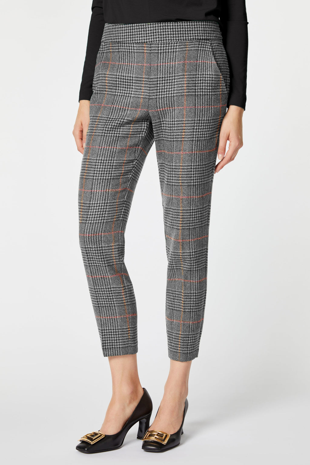 TARTAN TAILORED PANTS