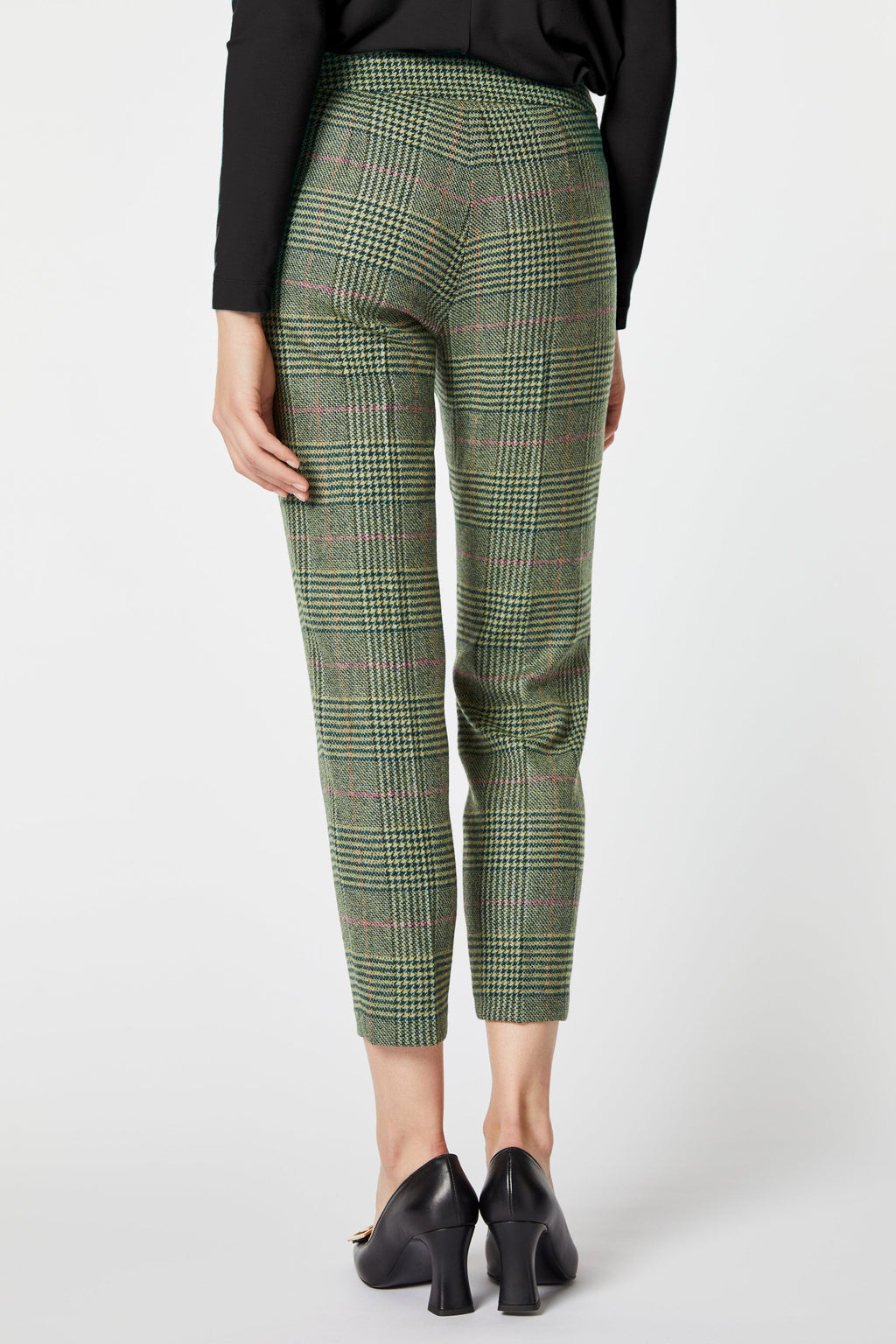 TARTAN TAILORED PANTS