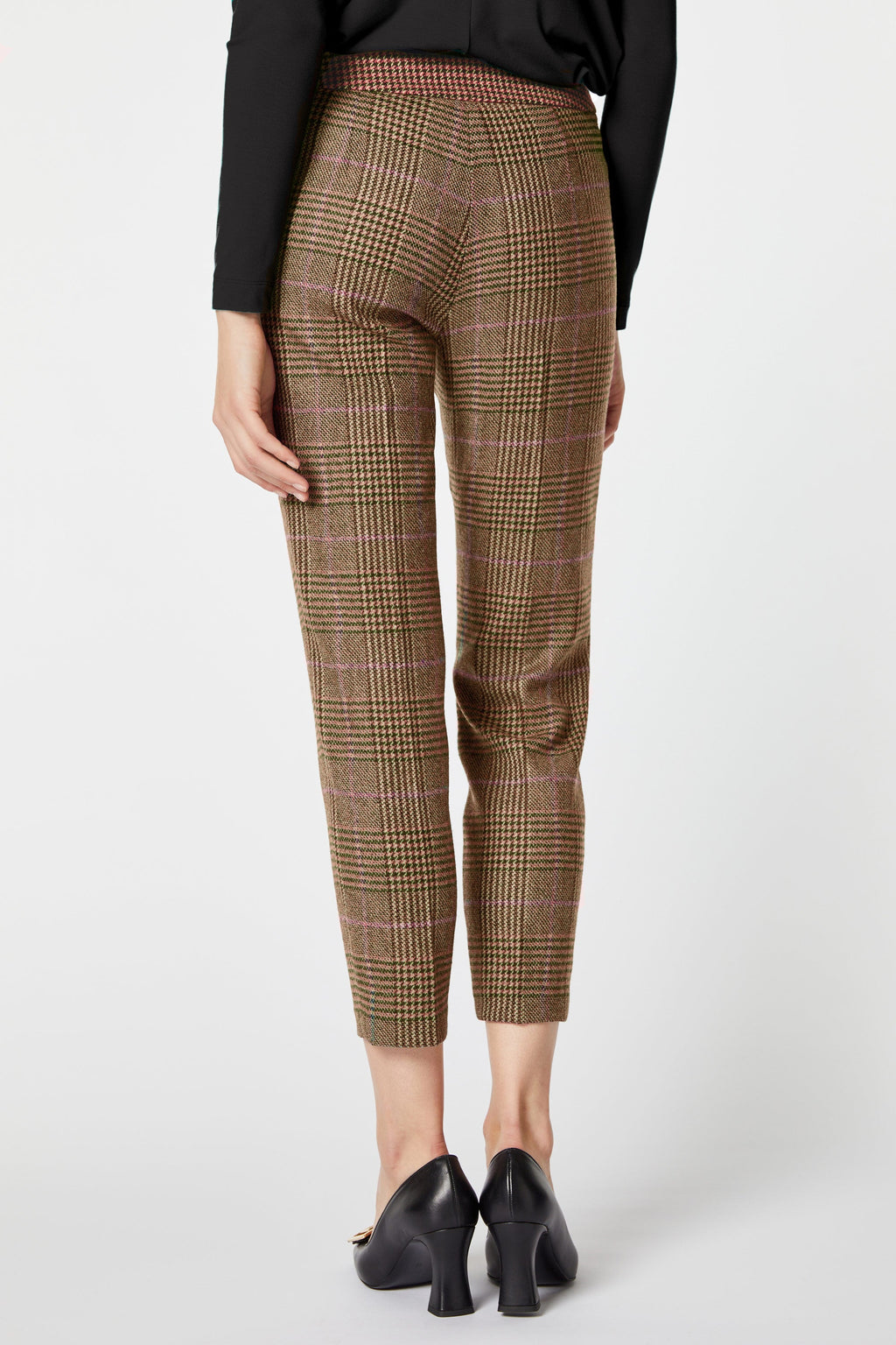 TARTAN TAILORED PANTS