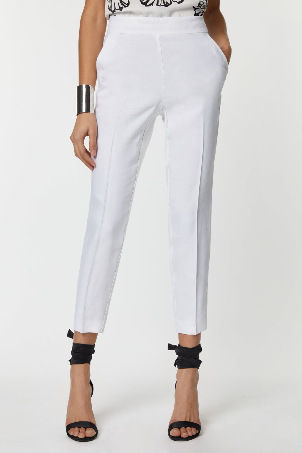 TAILORED LINEN TROUSERS