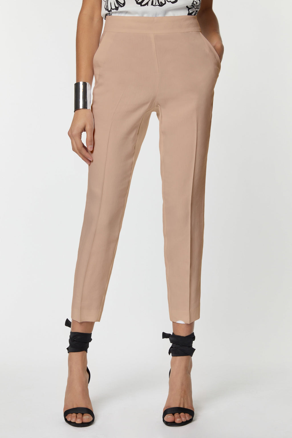 TAILORED LINEN TROUSERS