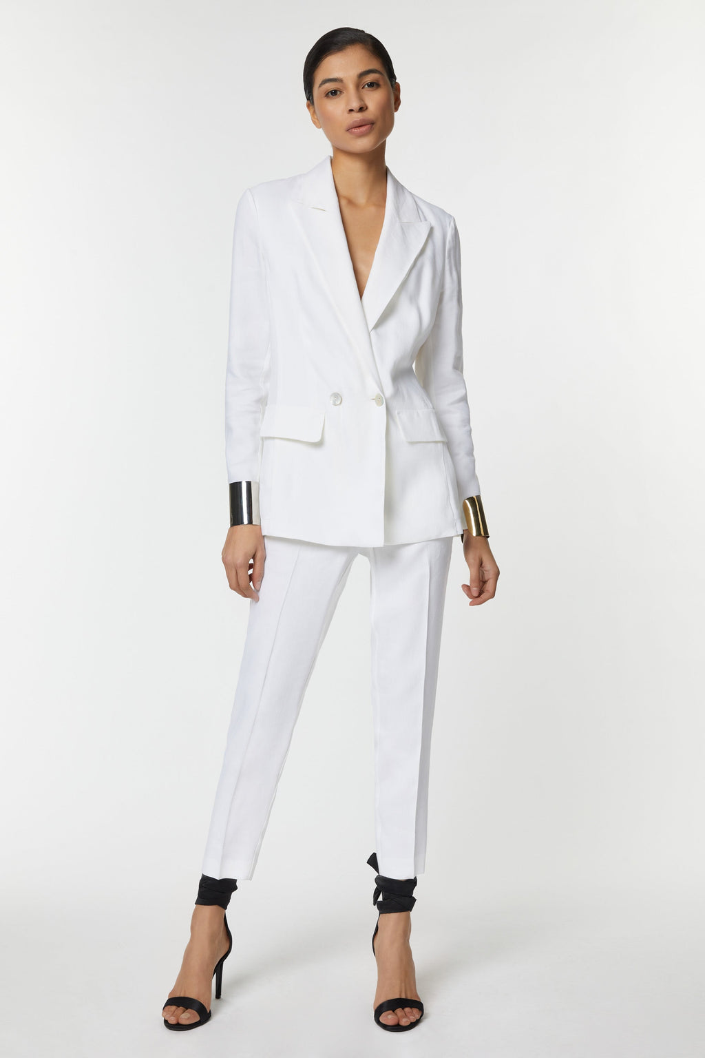 TAILORED LINEN TROUSERS