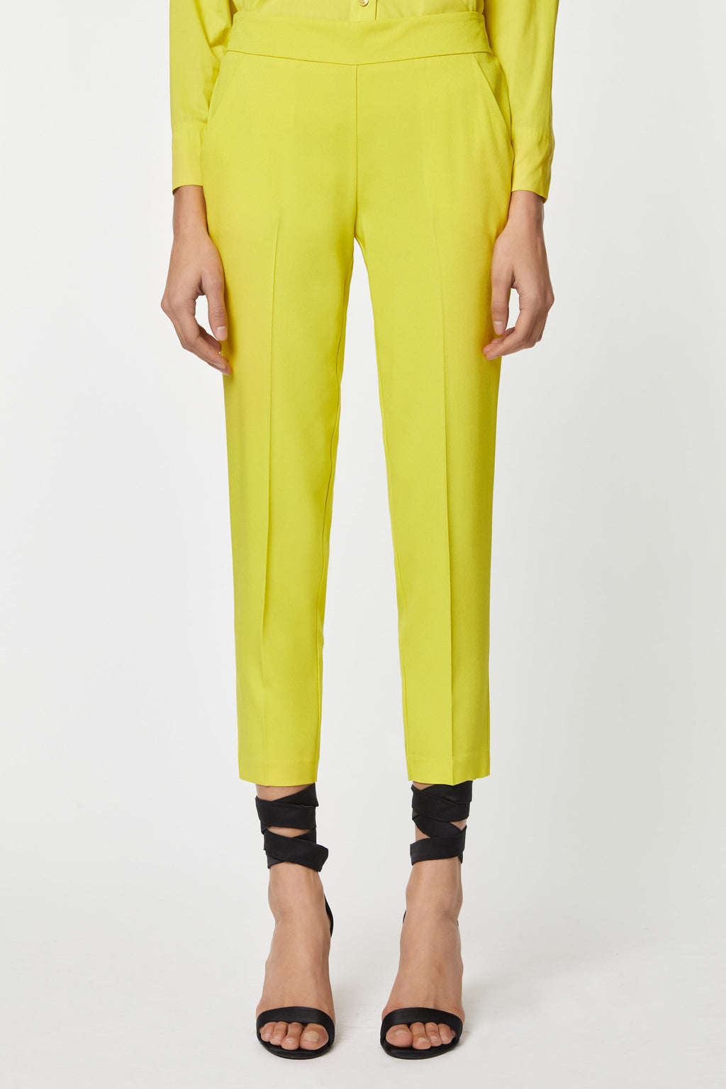 TAILORED PANTS IN VISCOSE CRÊPE