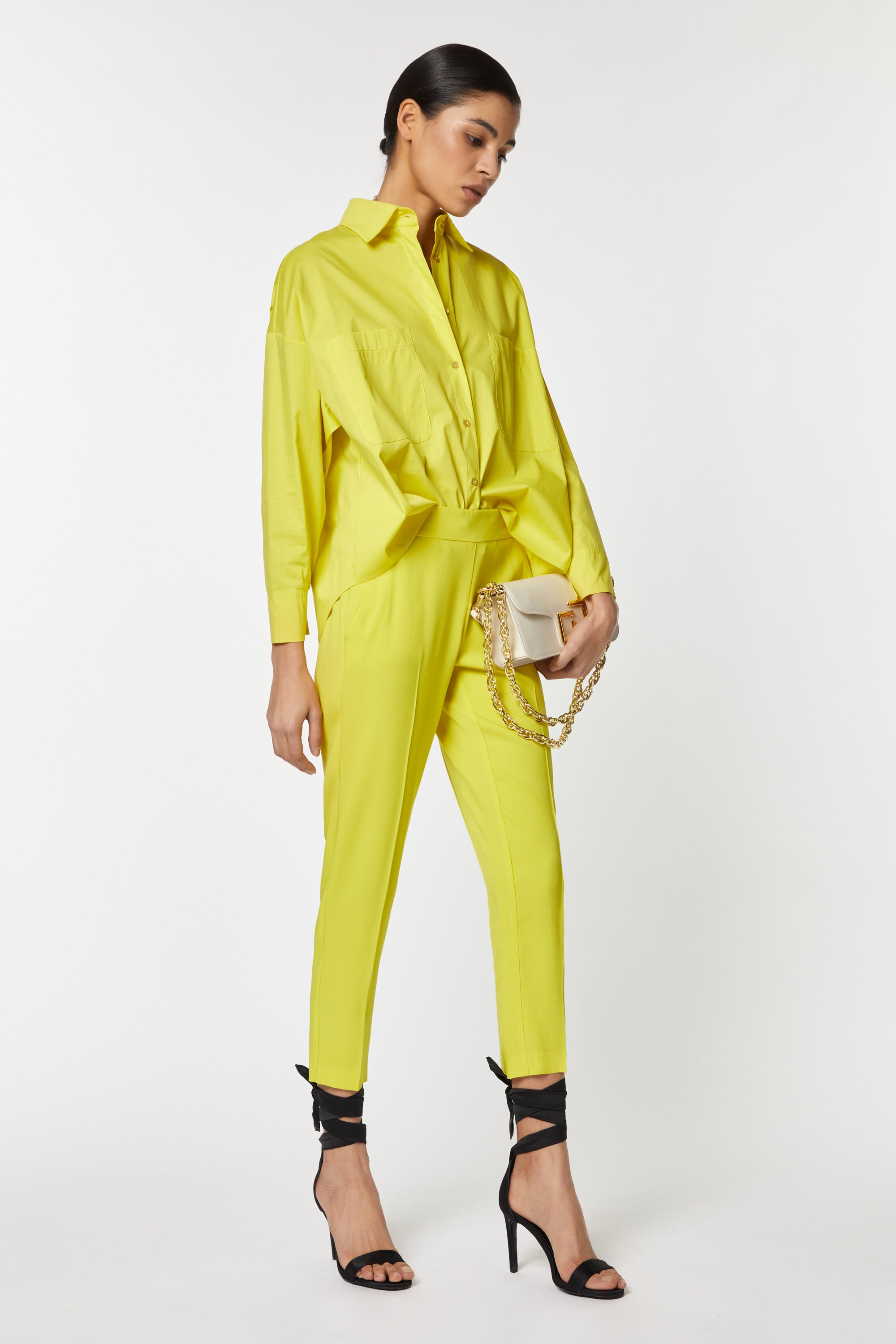 TAILORED PANTS IN VISCOSE CRÊPE